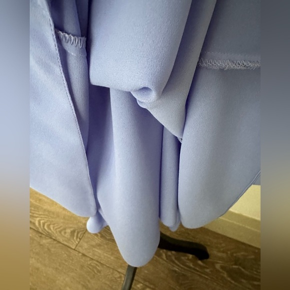 Pierre de Roche Toronto Paris Periwinkle Vintage Dress Mint Condition SZ 12 (44) - Picture 4 of 6